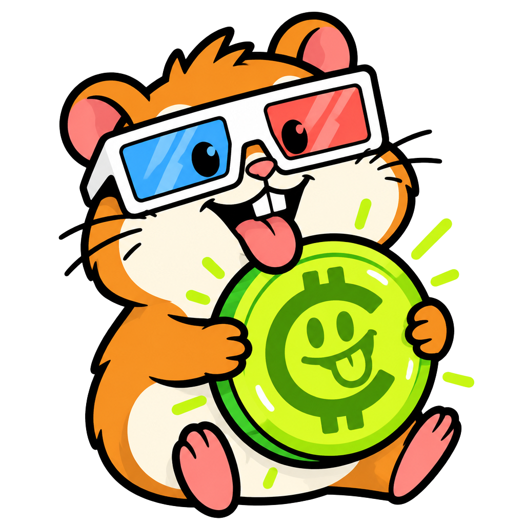 MEMED hamster mascot hugging a meme coin